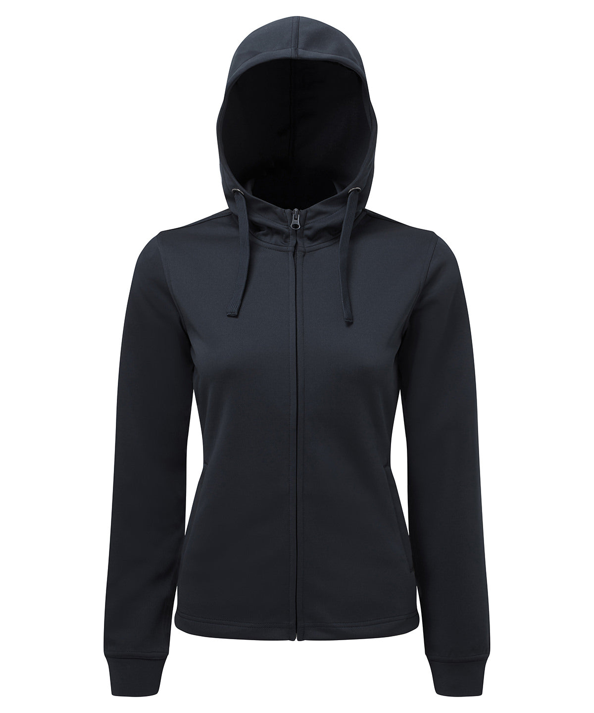 TriDri Women's TriDri spun dyed full-zip hoodie TR498 - front view