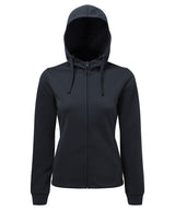 TriDri Women's TriDri spun dyed full-zip hoodie TR498 - front view