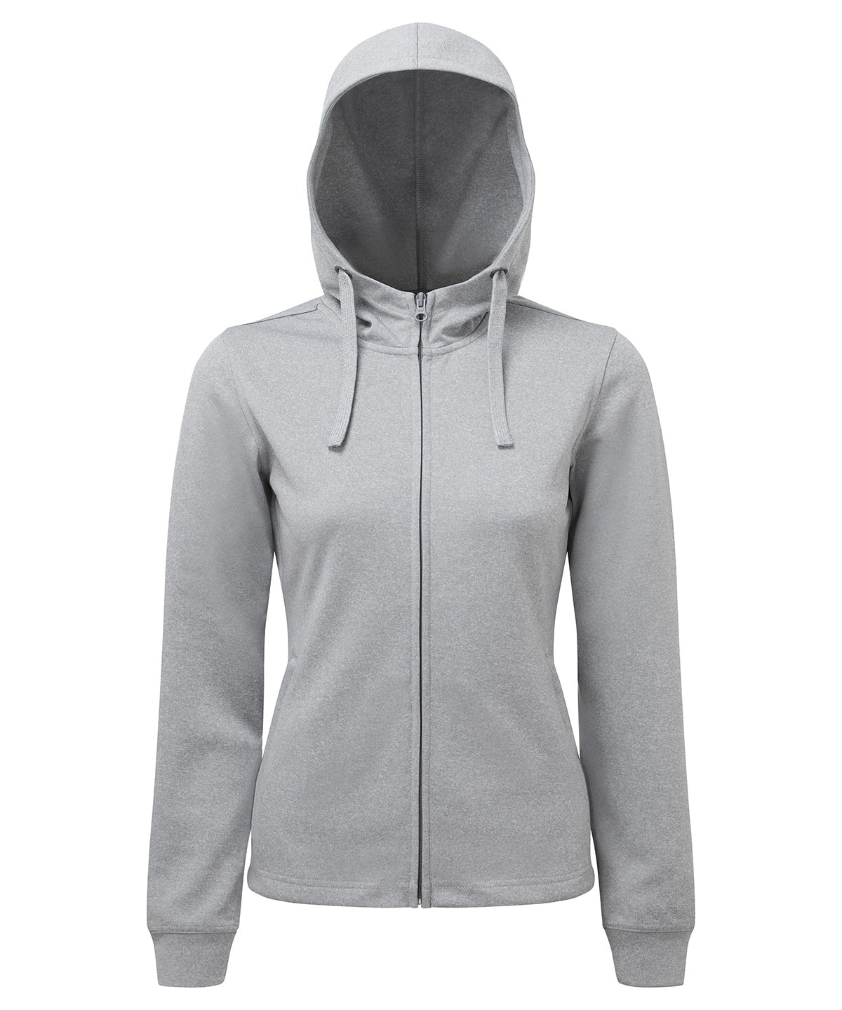 TriDri Women's TriDri spun dyed full-zip hoodie TR498 - front view