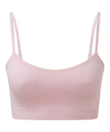 TriDri Women's TriDri recycled seamless ''3D fit'' multi-sport flex bra TR510 - front view