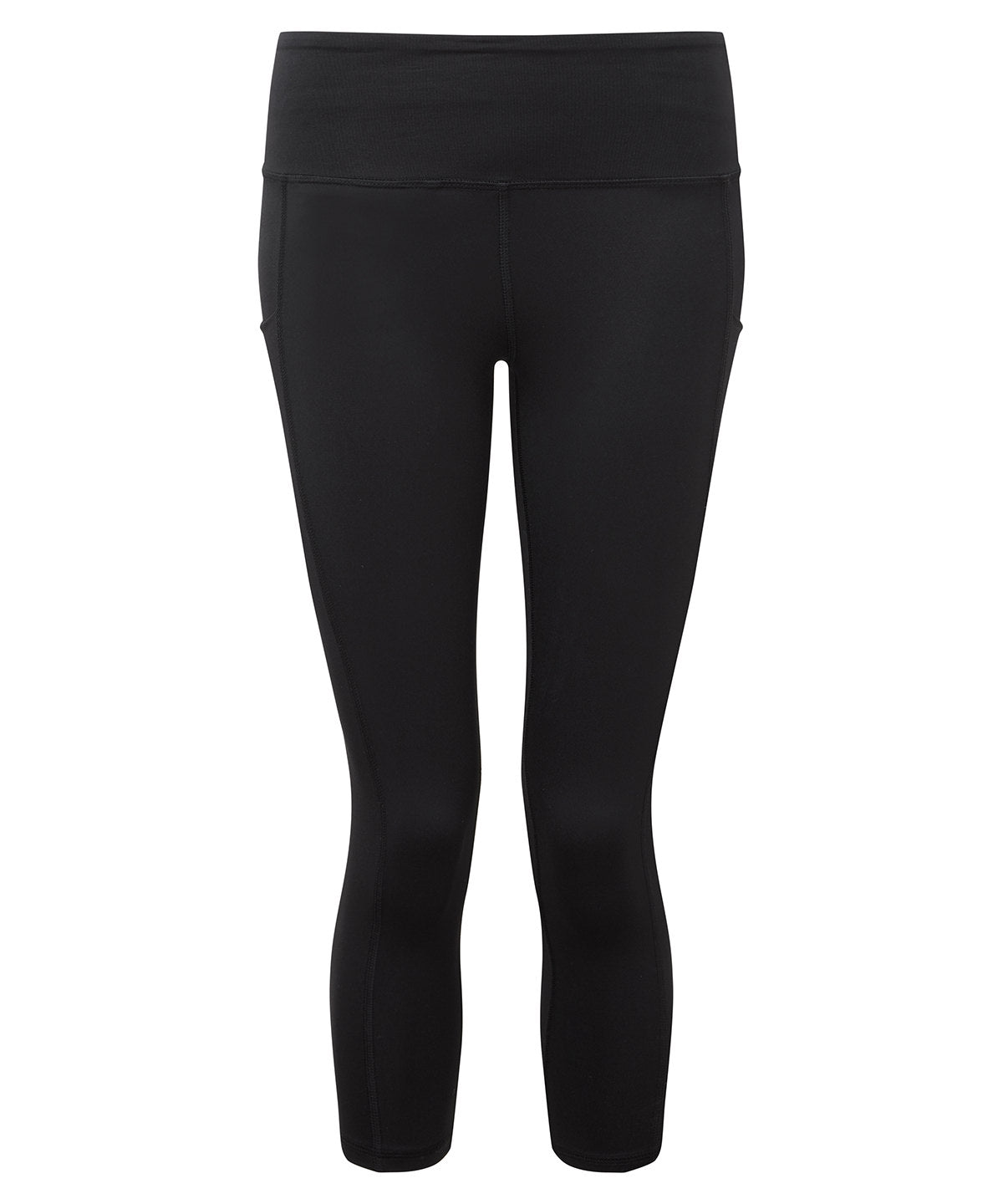 TriDri Women's TriDri recycled performance leggings ¾ length TR530 - front view