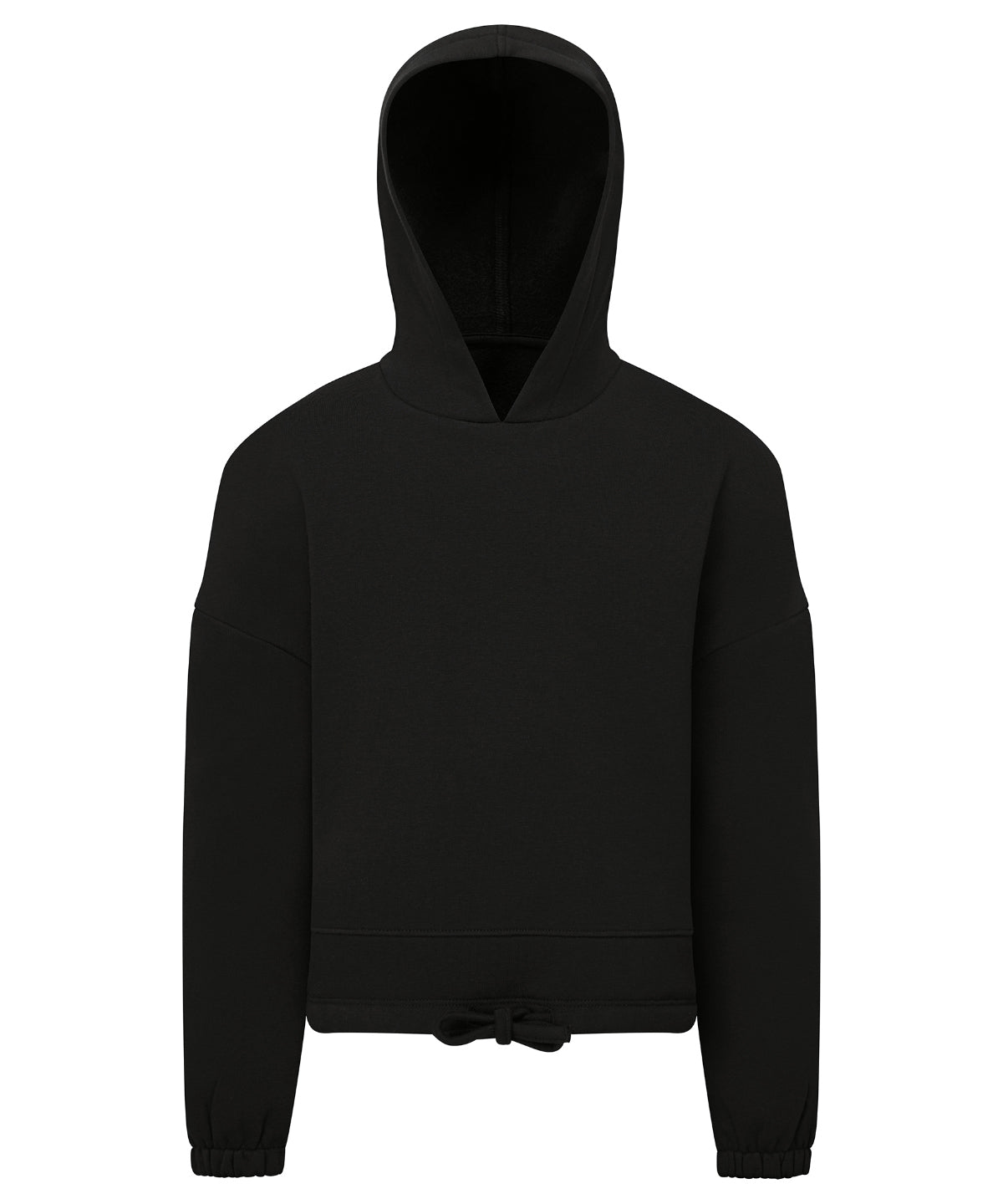 TriDri Kids TriDri recycled cropped oversize hoodie TR85B - front view