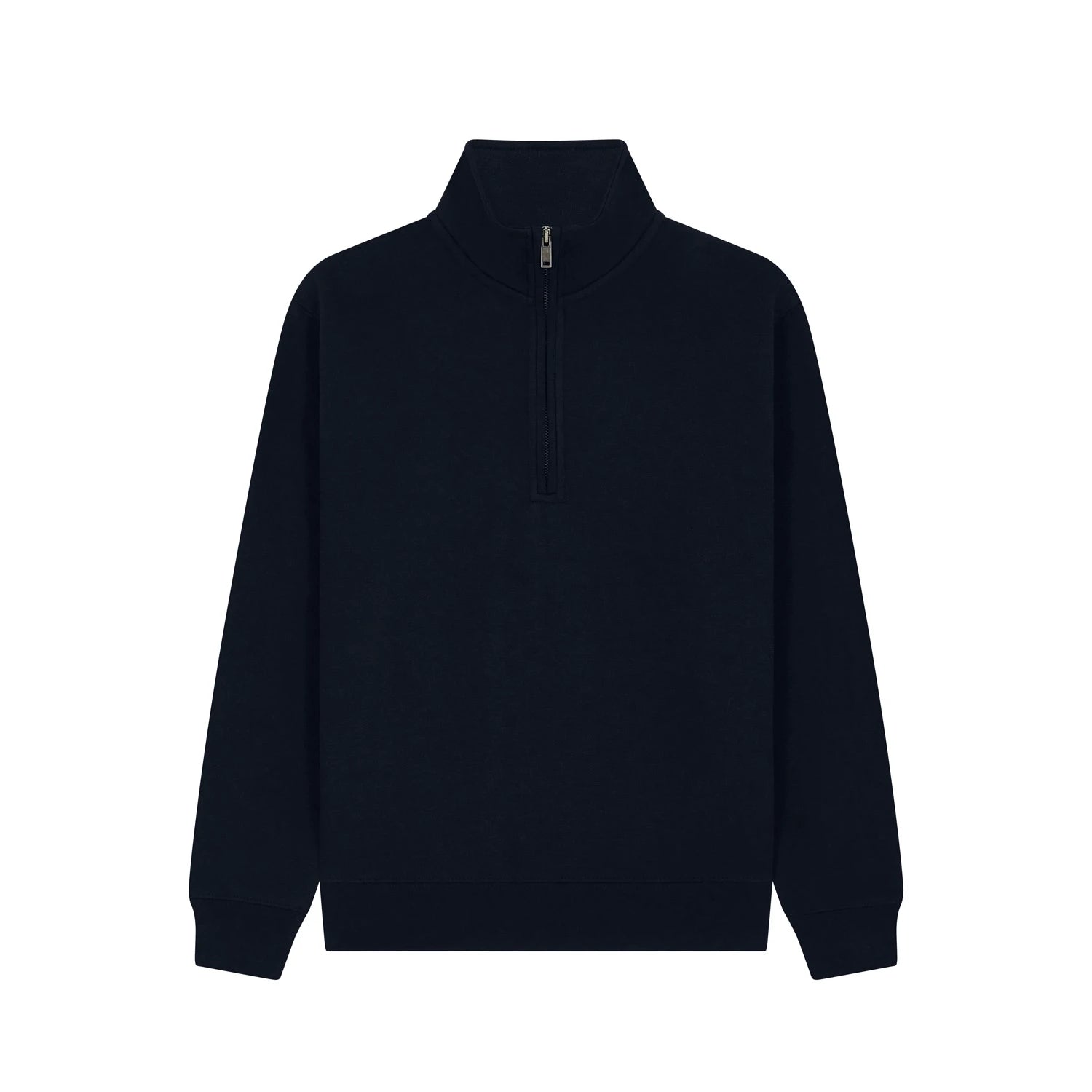Cotton Ridge - Lunar Premium Quarter Zip Sweatshirt - True Navy