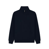 Cotton Ridge - Lunar Premium Quarter Zip Sweatshirt - True Navy