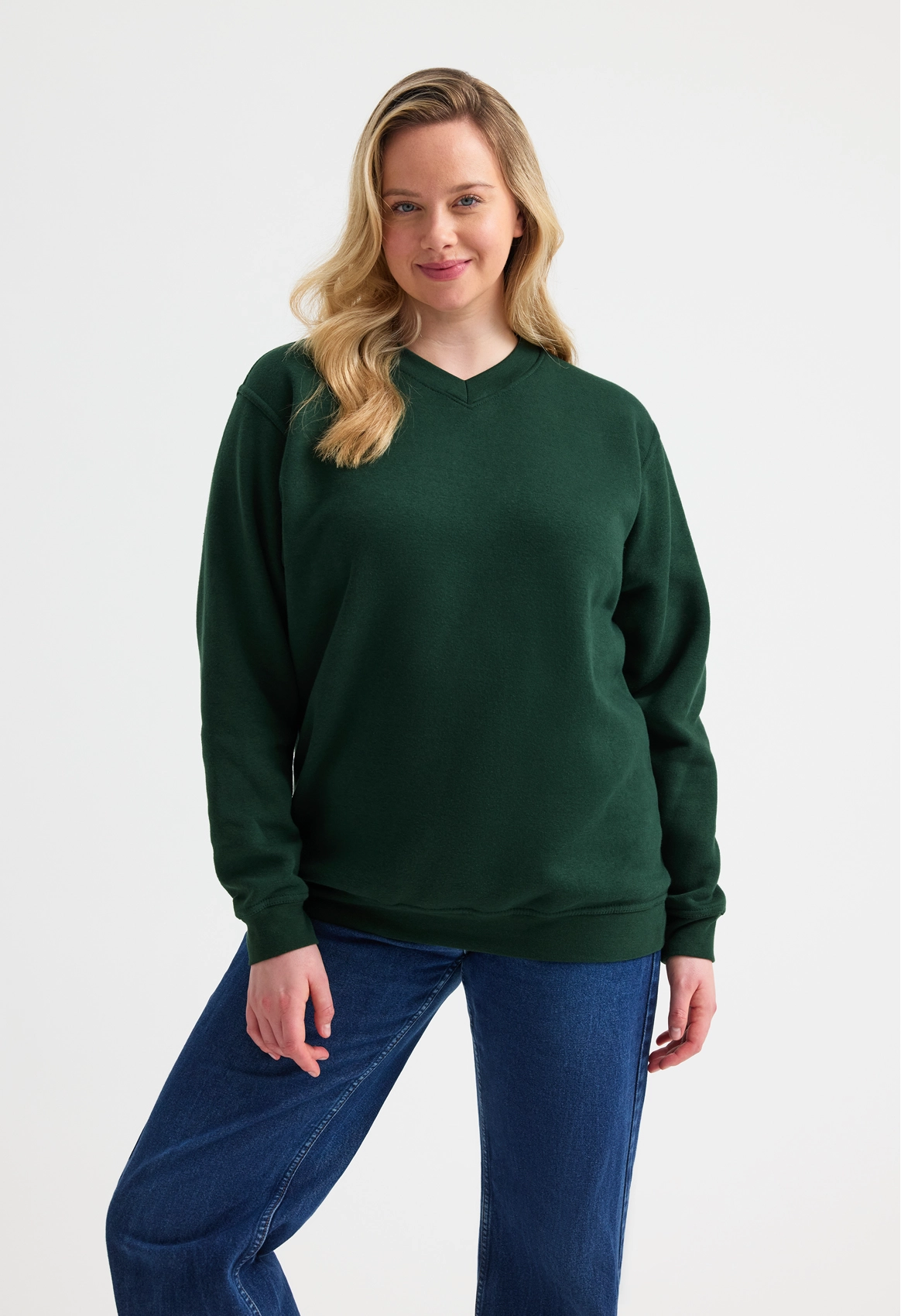 Uneek Premium V-Neck Sweatshirt UC204
