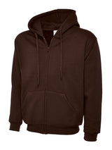 Uneek Adults Classic Full Zip Hooded Sweatshirt UC504