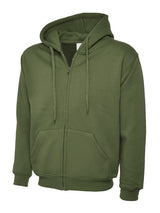 Uneek Adults Classic Full Zip Hooded Sweatshirt UC504