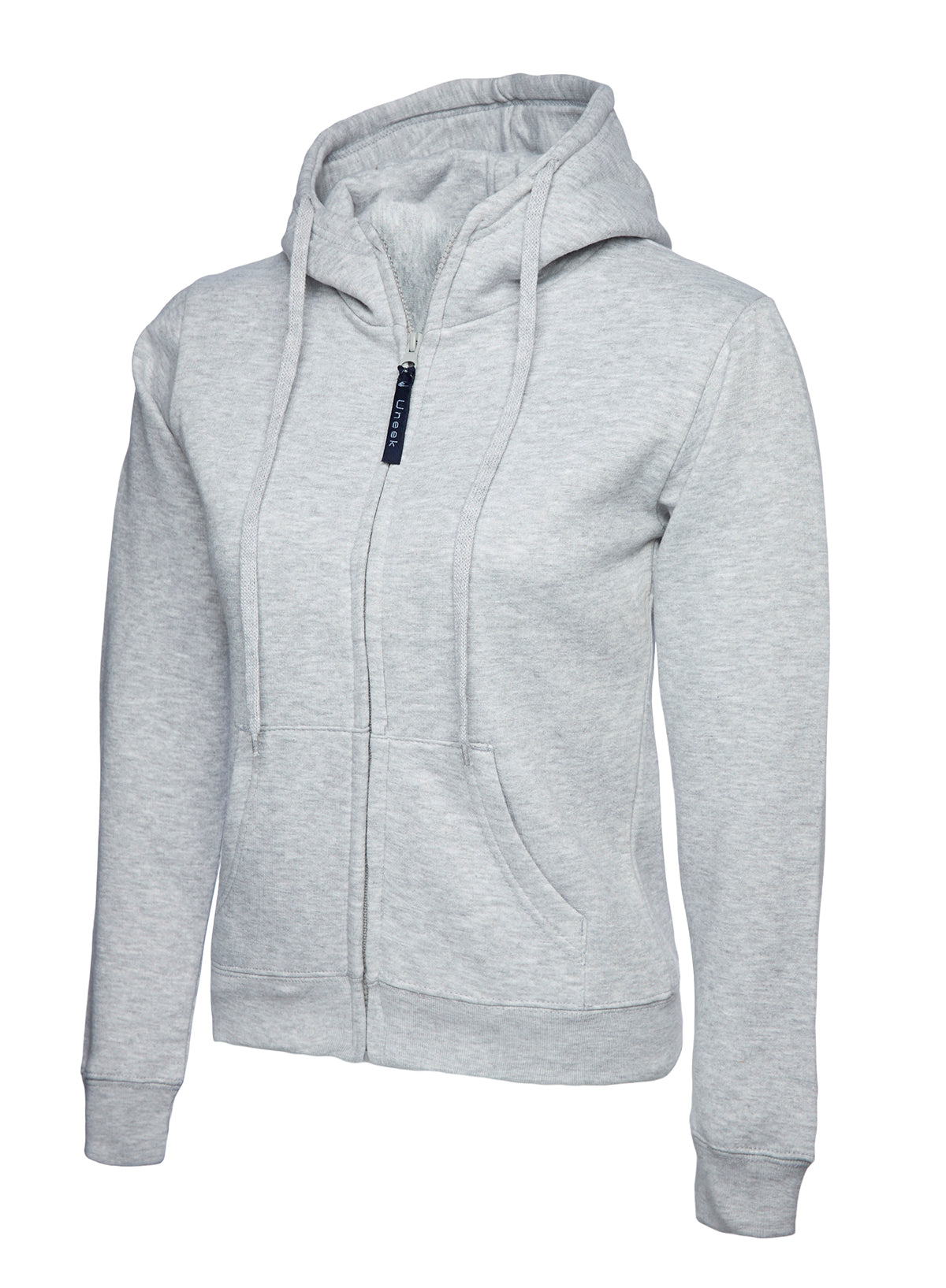 Uneek Ladies Classic Full Zip Hooded Sweatshirt UC505