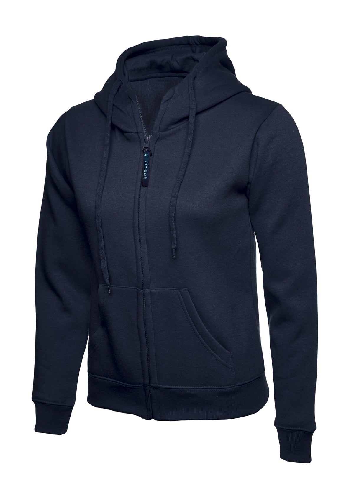 Uneek Ladies Classic Full Zip Hooded Sweatshirt UC505