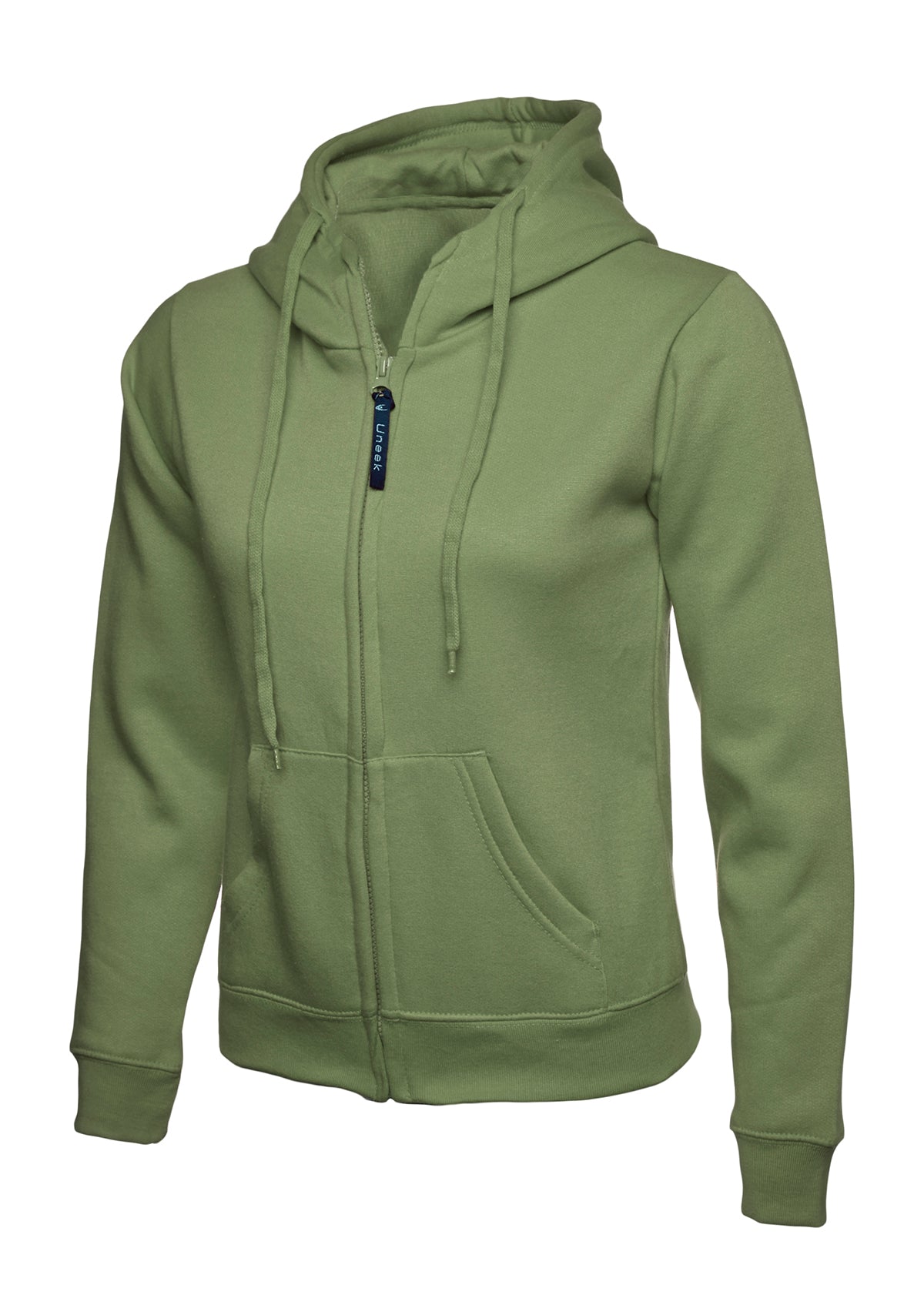 Uneek Ladies Classic Full Zip Hooded Sweatshirt UC505