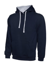 Uneek Contrast Hooded Sweatshirt UC507