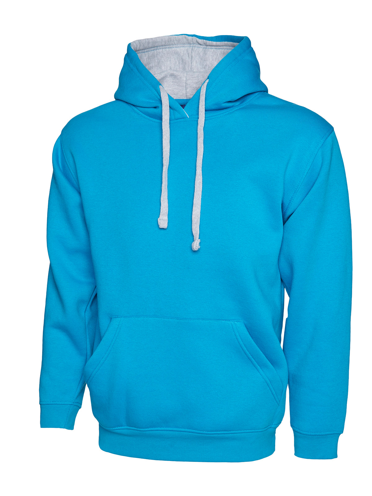 Uneek Contrast Hooded Sweatshirt UC507