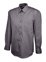 Uneek Men's Pinpoint Oxford Full Sleeve Shirt UC701