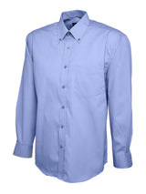 Uneek Men's Pinpoint Oxford Full Sleeve Shirt UC701