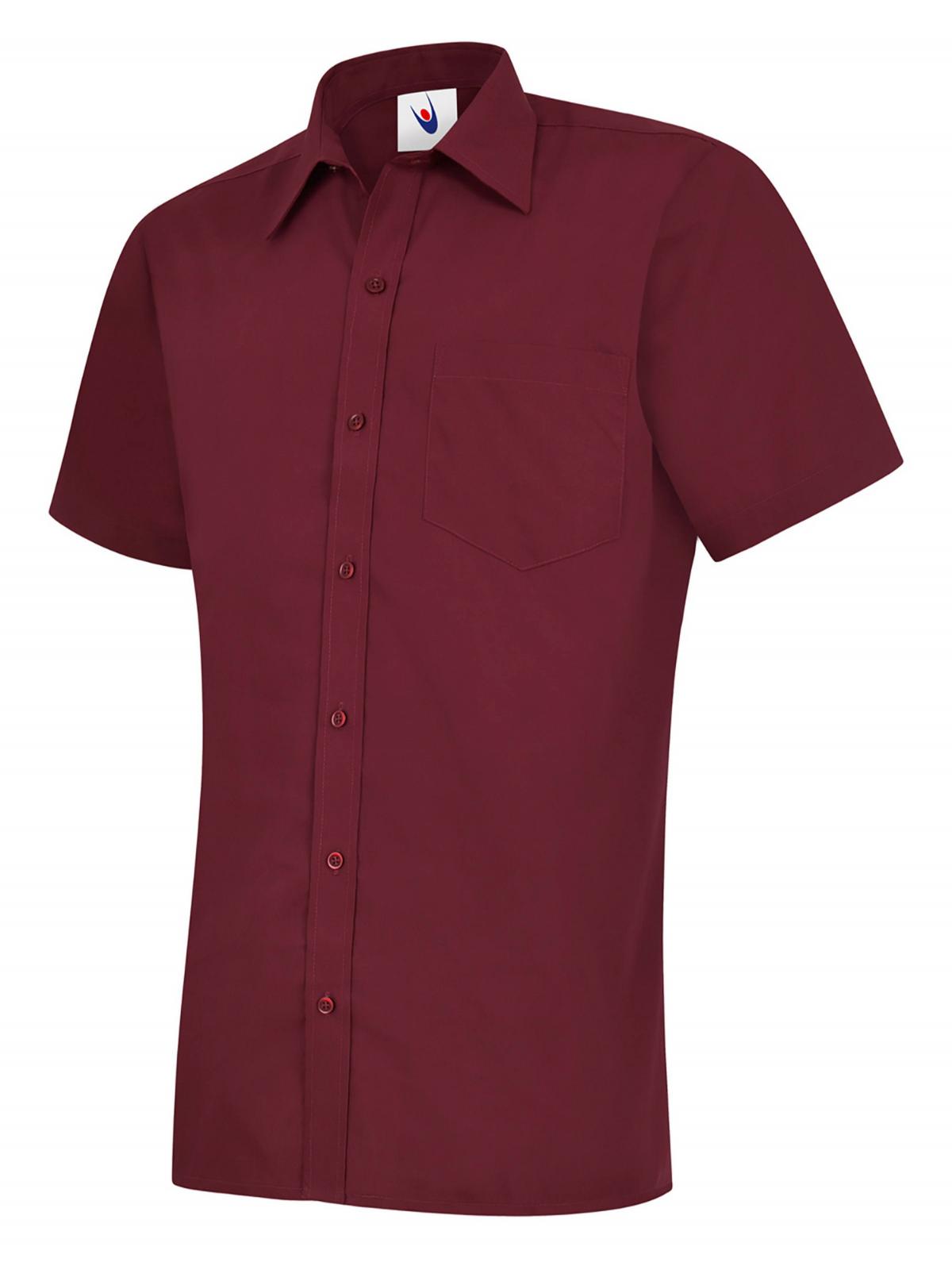 Uneek Men's Poplin Half Sleeve Shirt UC710