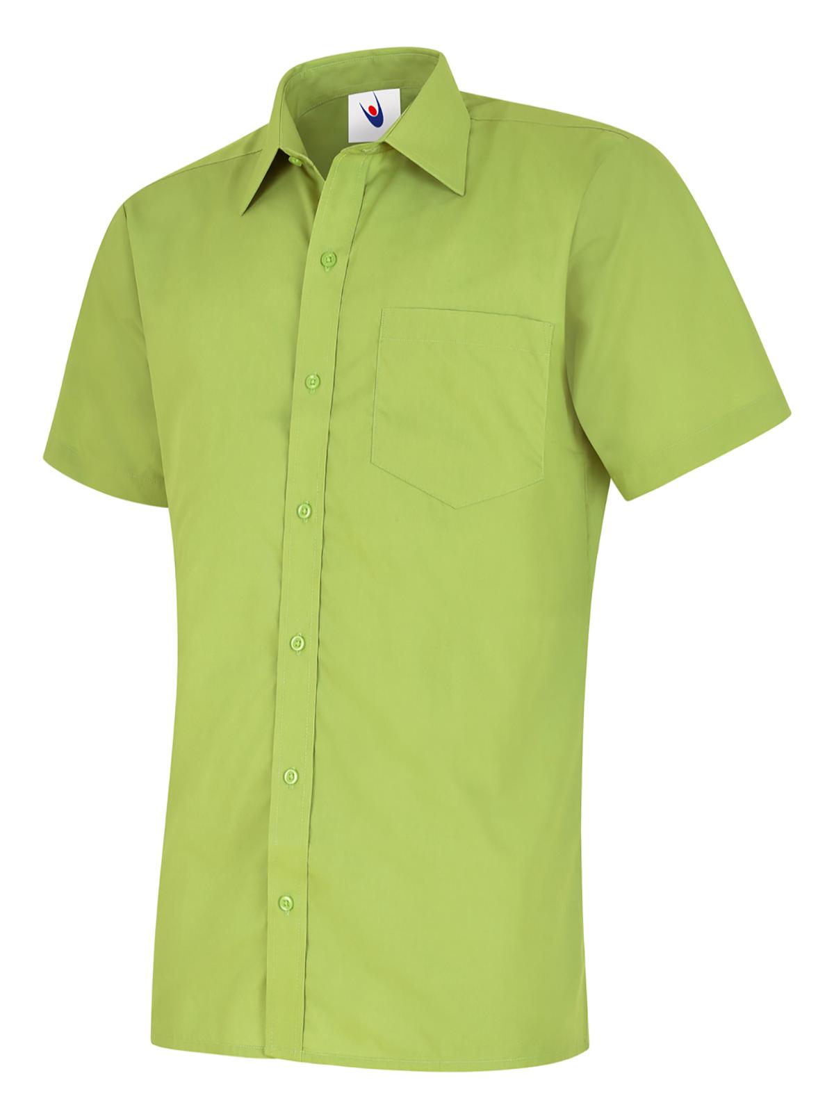 Uneek Men's Poplin Half Sleeve Shirt UC710