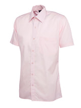 Uneek Men's Poplin Half Sleeve Shirt UC710