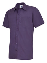 Uneek Men's Poplin Half Sleeve Shirt UC710