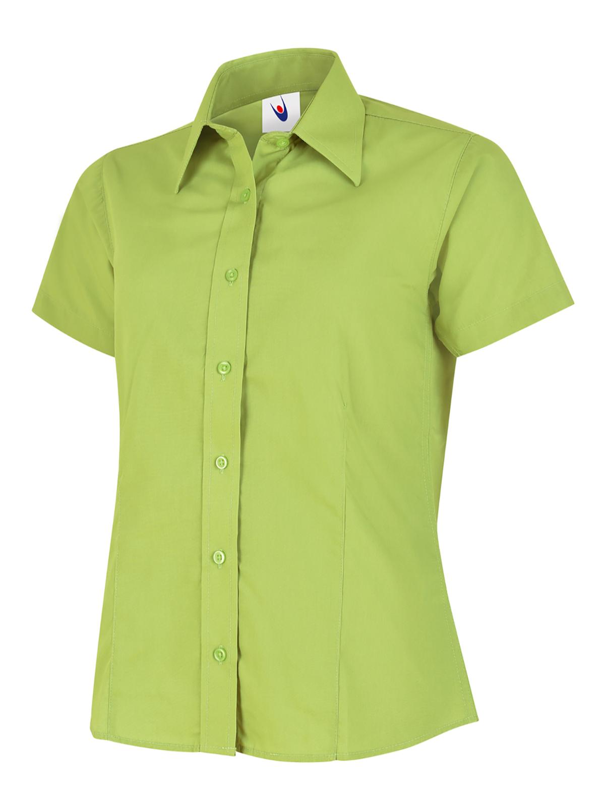 Uneek Ladies Poplin Half Sleeve Shirt UC712