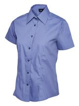 Uneek Ladies Poplin Half Sleeve Shirt UC712