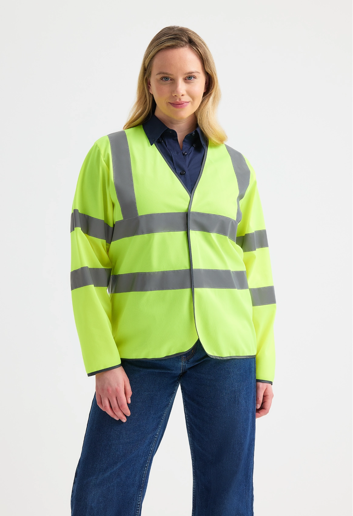 Uneek Long Sleeve Safety Waistcoat UC802