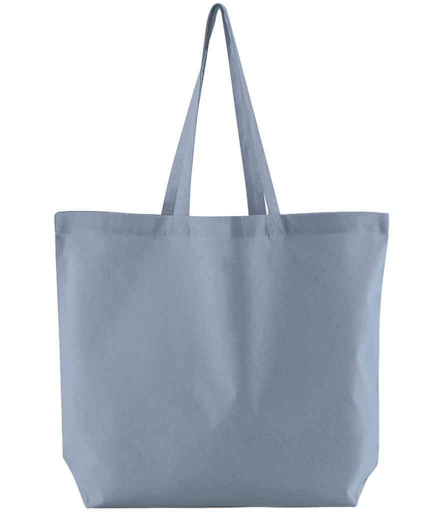 Westford Mill Organic Cotton InCo. Maxi Bag for Life W165 - Dusty Blue