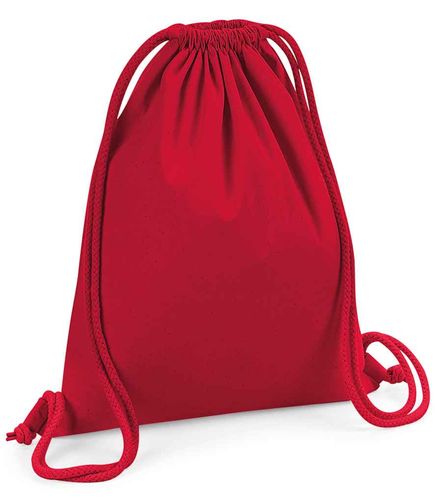 Westford Mill Organic Premium Cotton Gymsac W260 - Classic Red