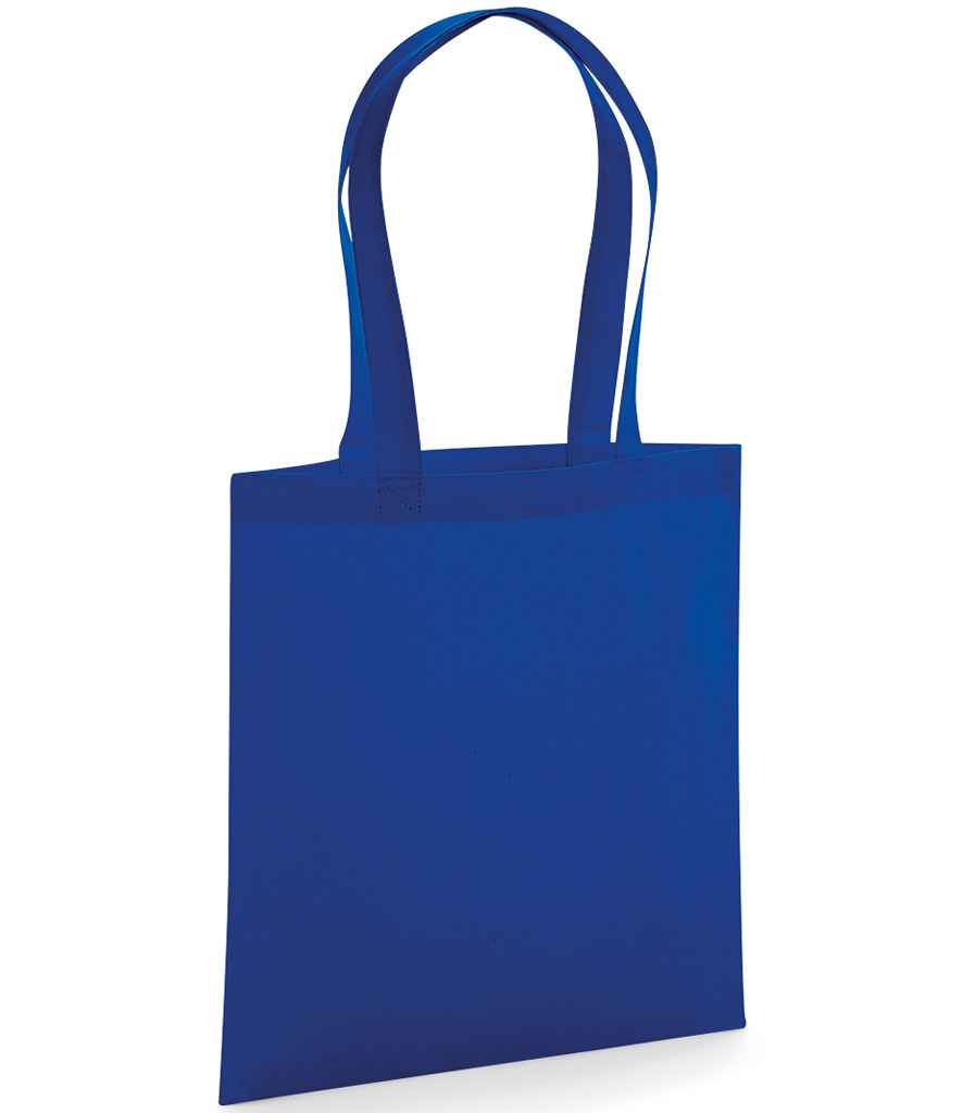 Westford Mill Organic Premium Cotton Tote W261 - Bright Royal