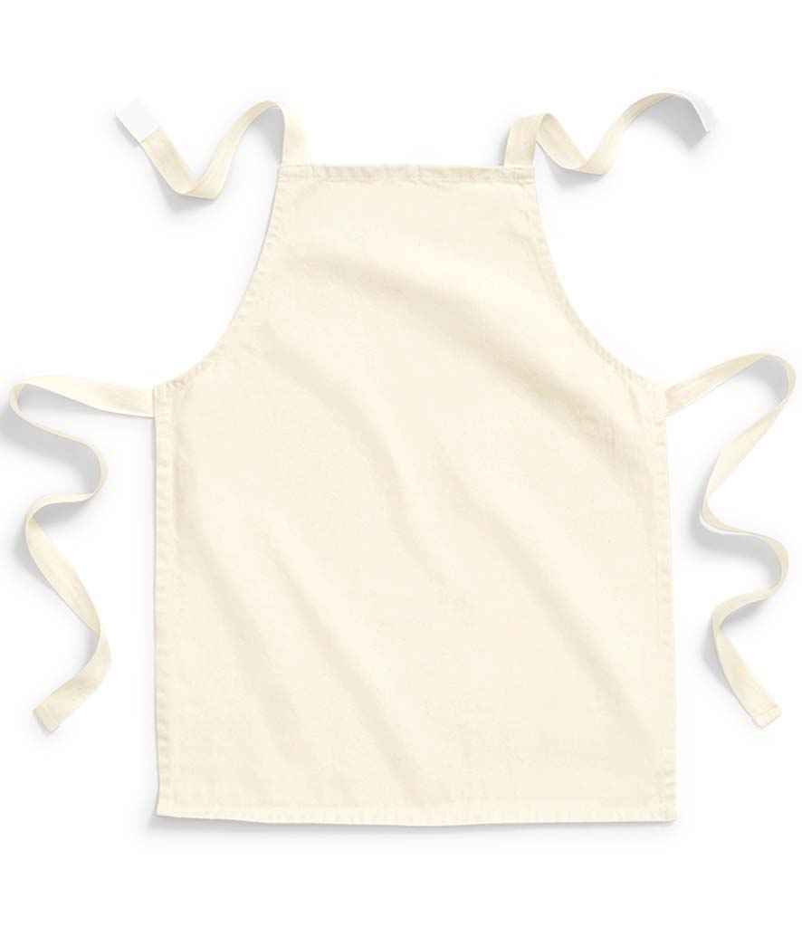 Westford Mill FairTrade Cotton Junior Apron W362 - Natural