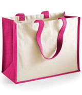 Westford Mill Printers' Jute Classic Shopper W422 - Fuchsia