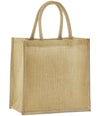 Westford Mill Natural Starched Jute Mini Gift Bag W477 - Natural