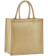 Westford Mill Natural Starched Jute Mini Gift Bag W477 - Natural