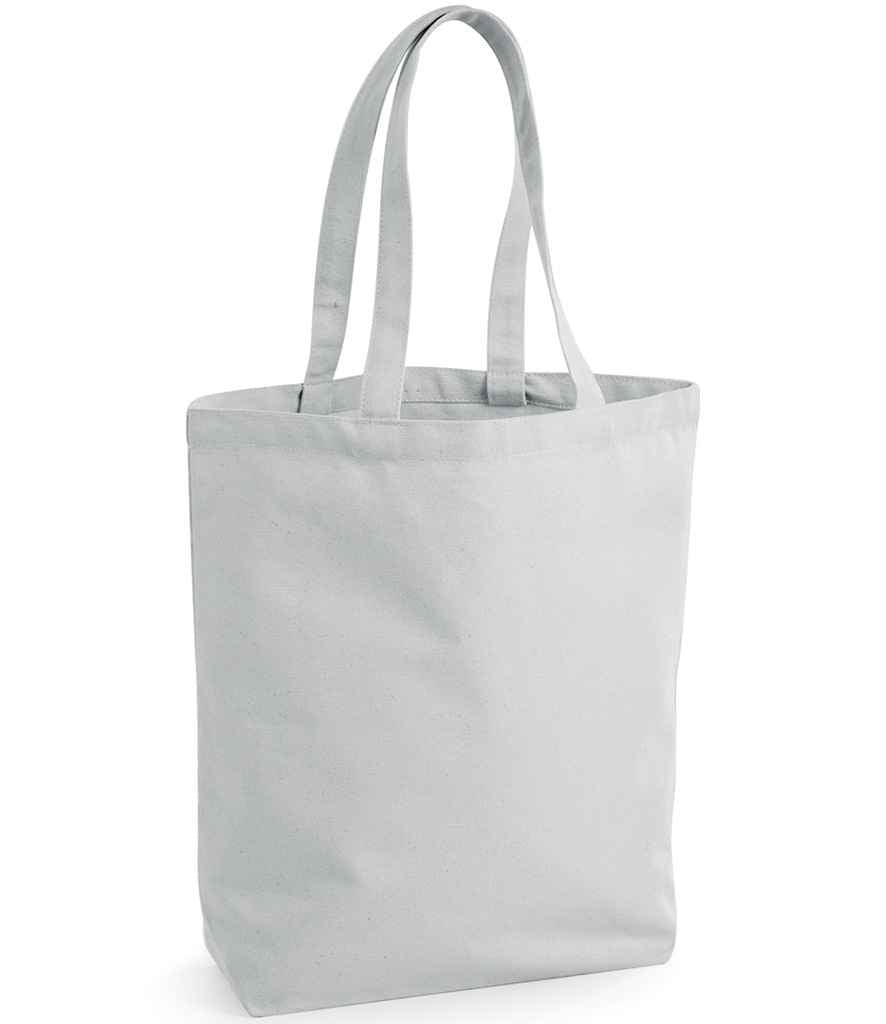 Westford Mill Fairtrade Cotton Camden Shopper W671 - Light Grey