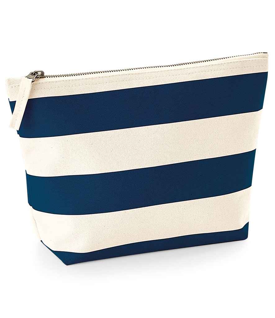 Westford Mill Nautical Accessory Bag W684 - Natural/Navy