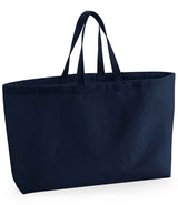 Westford Mill Oversized Canvas Tote Bag W696 - French Navy