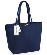 Westford Mill EarthAware Organic Marina Tote W850 - French Navy