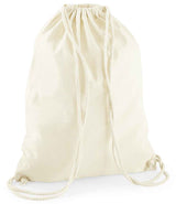 Westford Mill Recycled Cotton Gymsac W910 - Natural