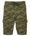 Wombat Men’s camo cargo utility shorts WB906