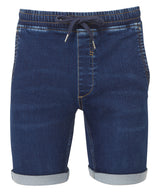 Wombat Men’s denim drawstring shorts WB907