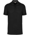 WK Designed to Work Anti-Bacterial Pique Poloshirt WK274 - Black front
