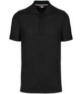 WK Designed to Work Anti-Bacterial Pique Poloshirt WK274 - Black front
