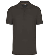 WK Designed to Work Anti-Bacterial Pique Poloshirt WK274 - Dark Grey front