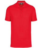WK Designed to Work Anti-Bacterial Pique Poloshirt WK274 - Red front