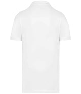 WK Designed to Work Anti-Bacterial Pique Poloshirt WK274 - White back