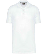 WK Designed to Work Anti-Bacterial Pique Poloshirt WK274 - White front