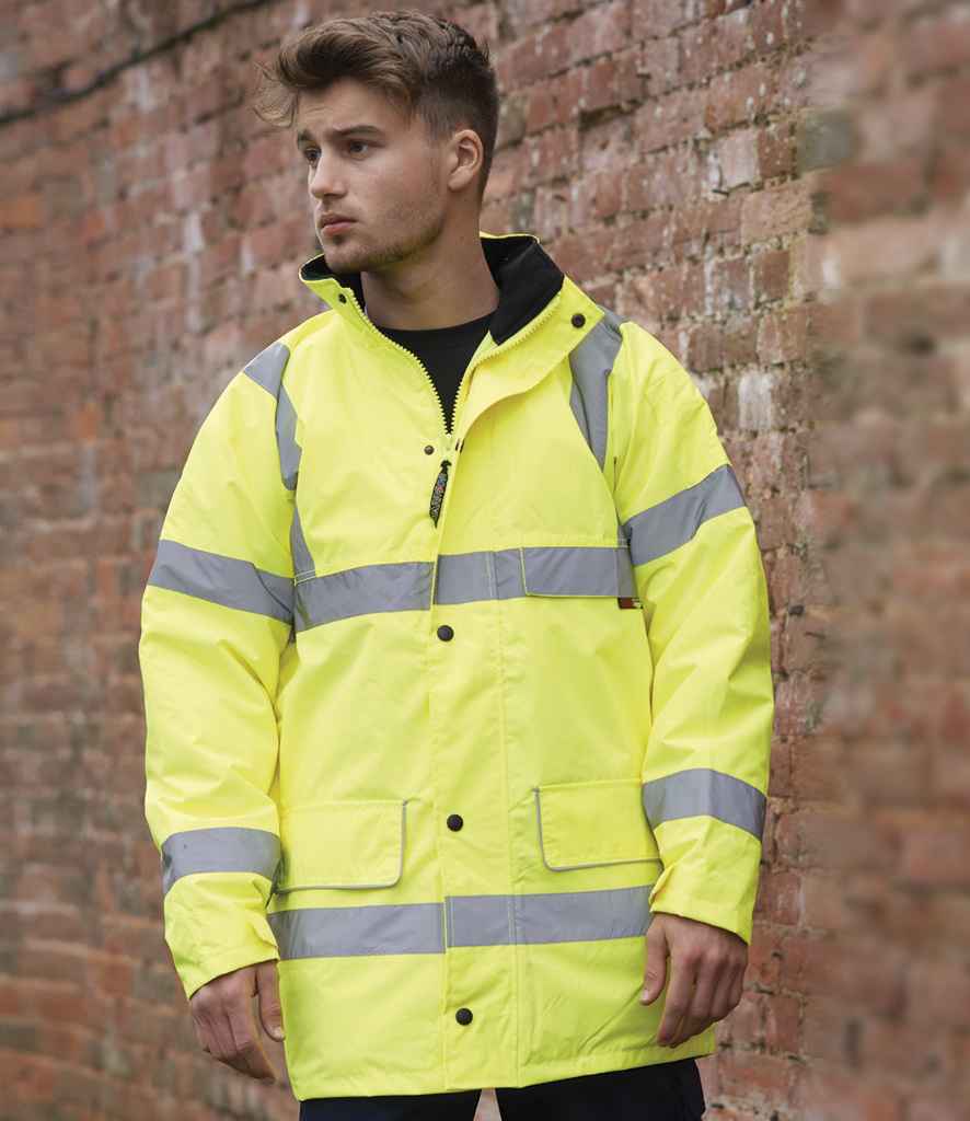 Warrior Hi-Vis Traffic Jacket WR005