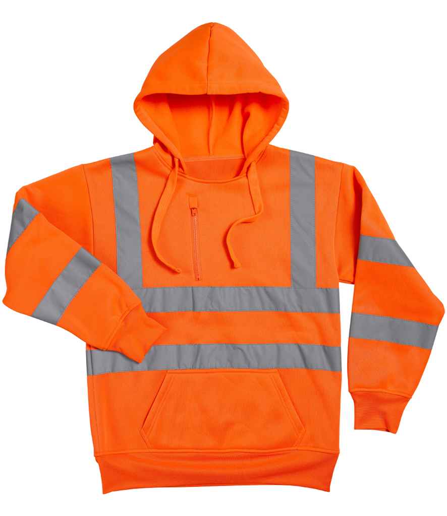 Warrior Hi-Vis Pull On Hoodie WR012