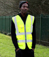 Warrior Hi-Vis Executive Waistcoat WR035