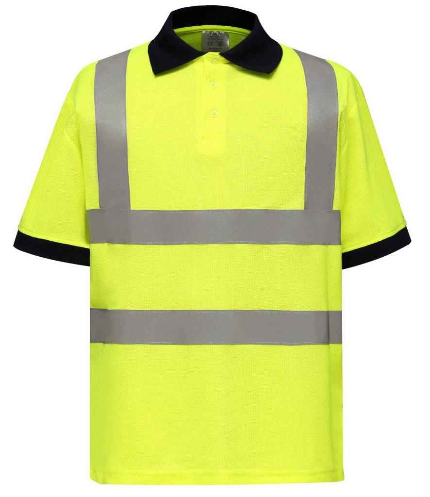 Yoko Hi-Vis Polo Shirt YK015