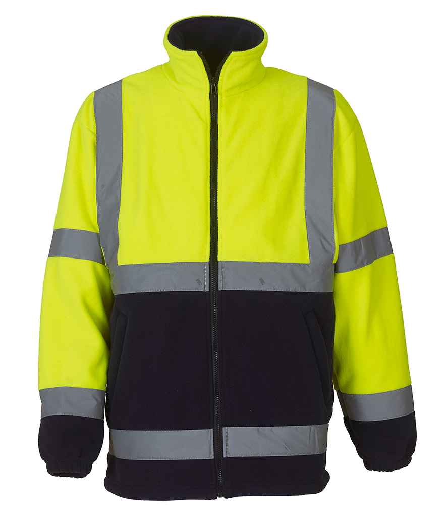 Yoko Hi-Vis Heavyweight Fleece Jacket YK060